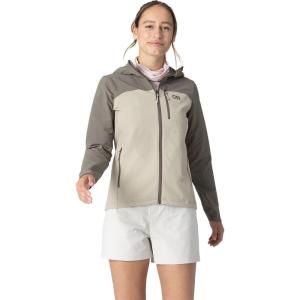 Outdoor Research Women’s Ultima Softshell Hoodie(Pro Khaki/Gravel)
