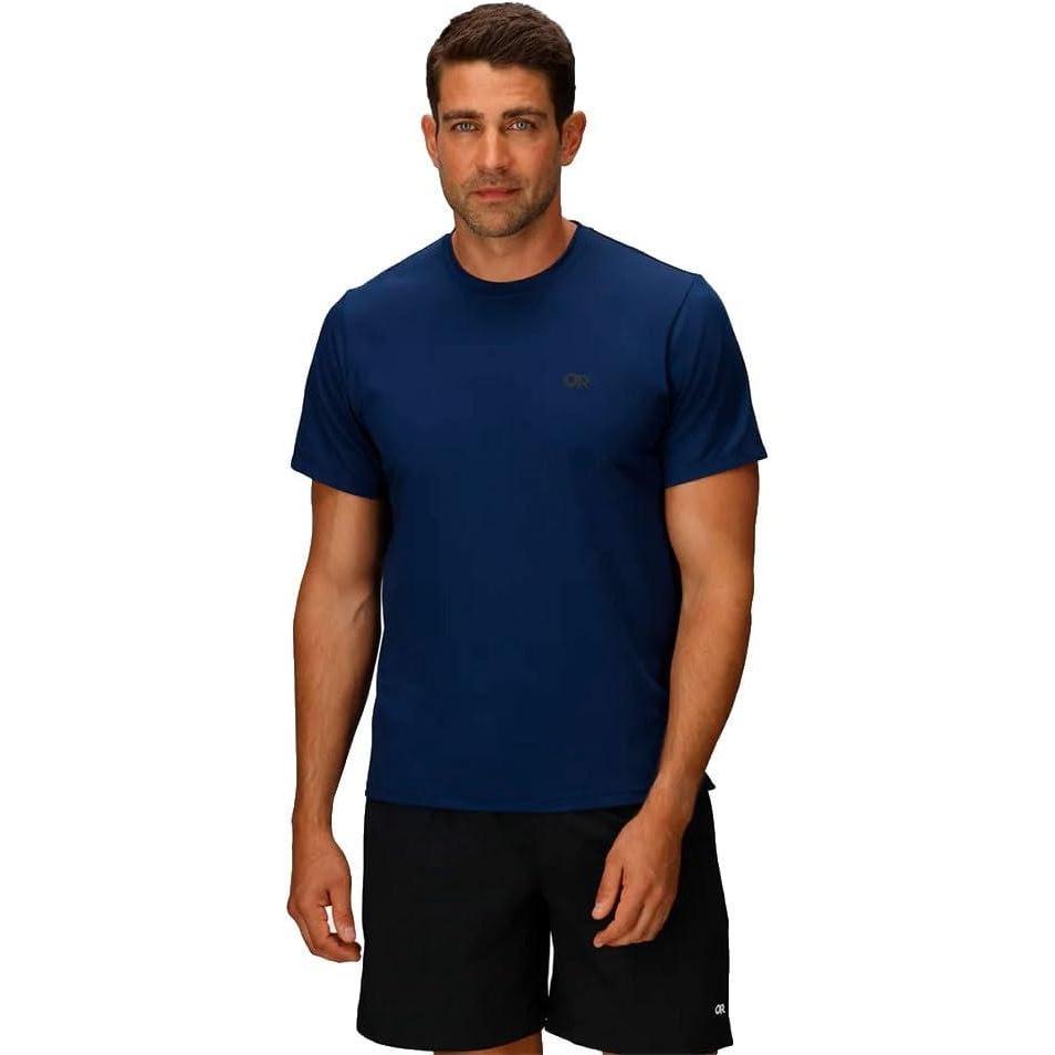 imageOutdoor Research Mens ActiveIce Spectrum Sun TShirt  SelfCooling QuickDry MoistureWicking UPF 50 Standard FitCenote