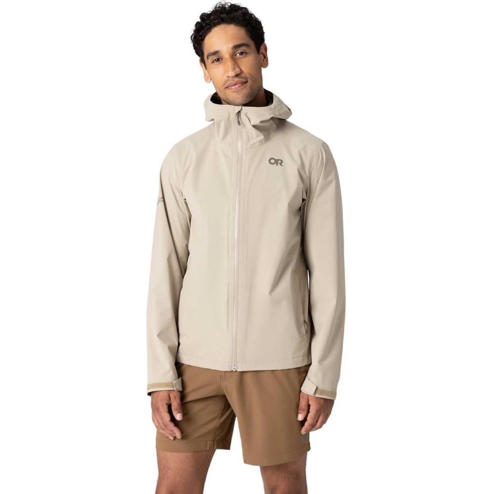 imageOutdoor Research Mens Stratoburst Stretch Rain JacketPro Khaki