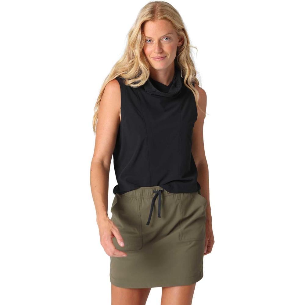 imageOutdoor Research Womens Astroman Air Sun Tank  High Neck Lightweight UPF 30 Hiking Top Quick Dry Sporty Workout ShirtBlack