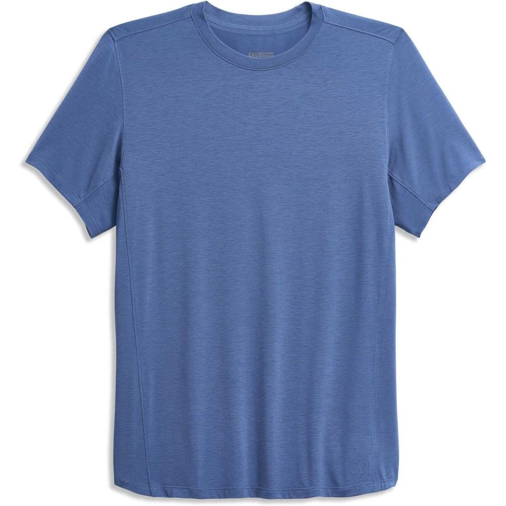 imageOutdoor Research Mens Eclipse Sun TShirt  Lightweight UPF 50 Short Sleeve Hiking Tee Moisture Wicking Workout ShirtSkyline