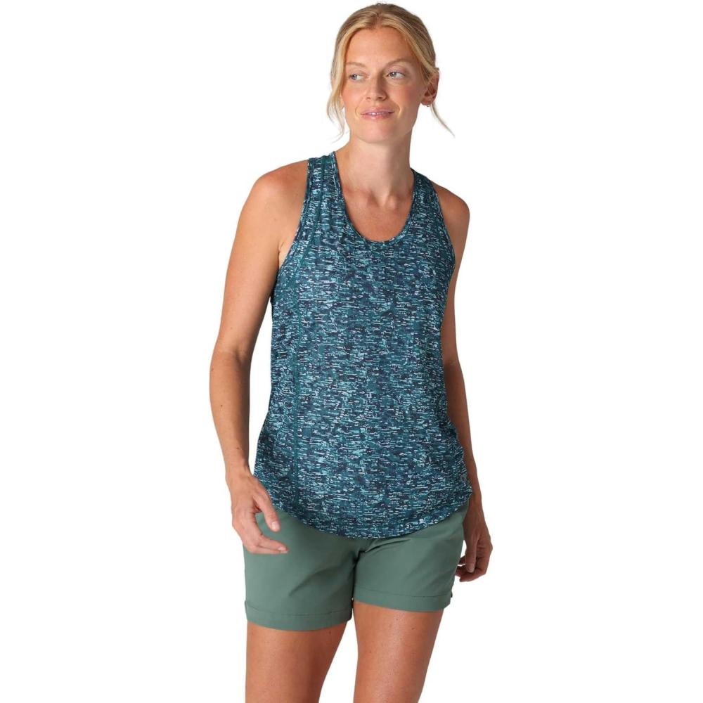 imageOutdoor Research Womens Echo TankMallard Traverse Print