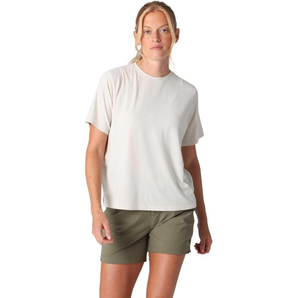 imageOutdoor Research Womens Eclipse Sun TShirt  Lightweight UPF 50 Short Sleeve Hiking Tee Moisture Wicking Workout ShirtOyster