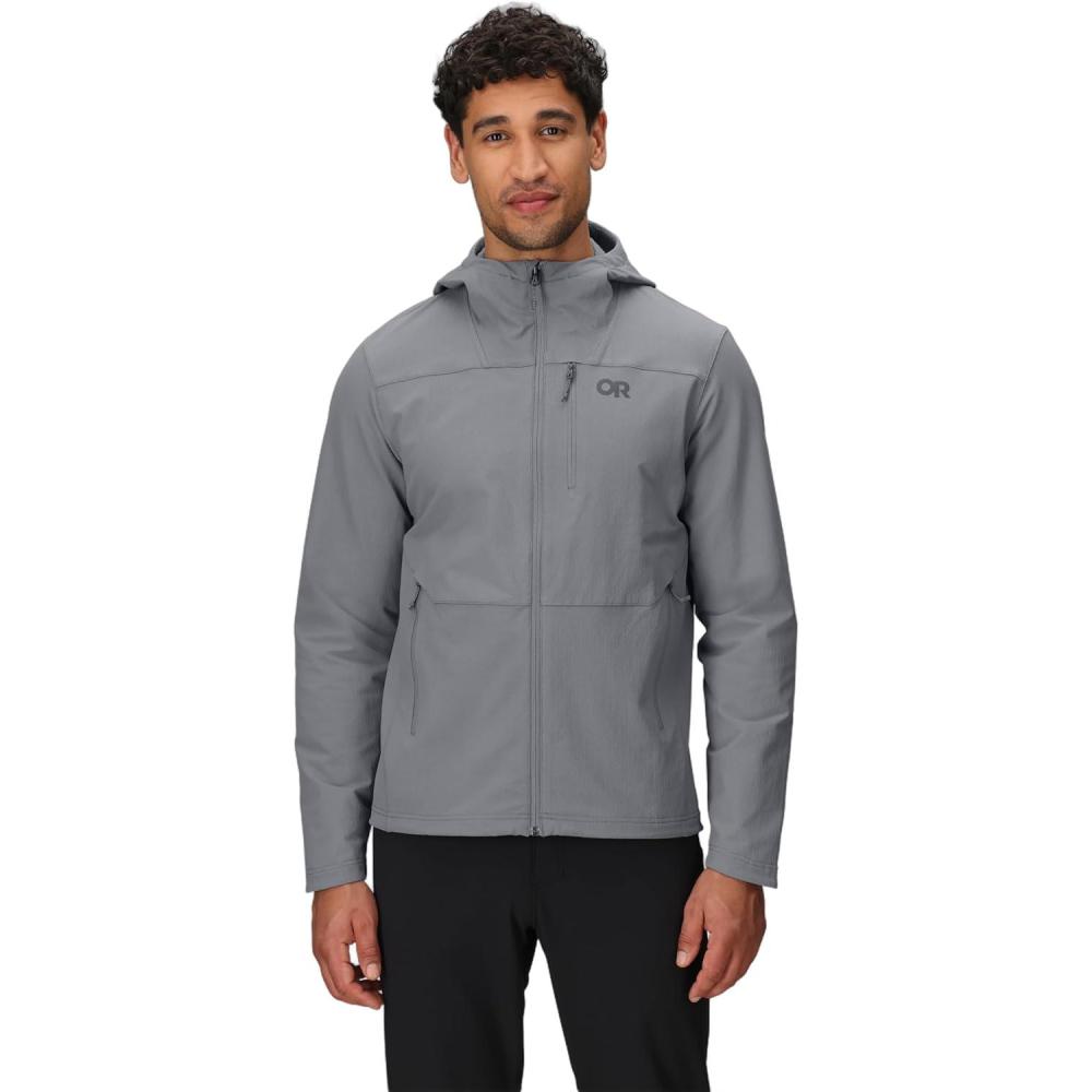 imageOutdoor Research Mens Ultima Softshell HoodieWolf Grey
