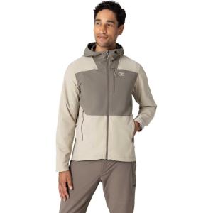 Outdoor Research Men’s Ultima Softshell Hoodie(Pro Khaki/Gravel)