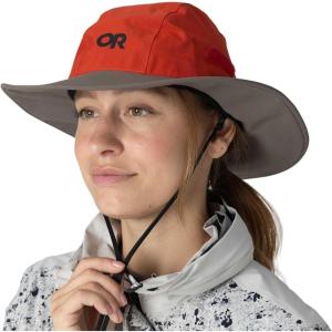Outdoor Research Unisex Seattle Rain Hat(Cardinal/Gravel)