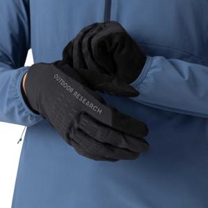 Outdoor Research Freewheel MTB XT Bike Glove | All-Weather, Touchscreen Compatible Mountain Biking Gloves for Men & Women(Solid Black)