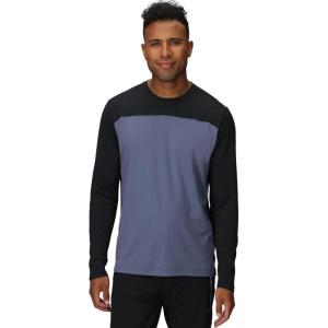 Outdoor Research Men’s Freewheel MTB Mountain Bike Long Sleeve Jersey(Black/Summit)
