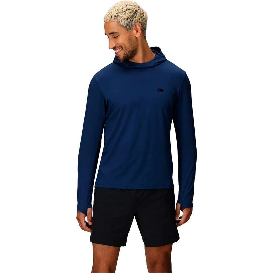 imageOutdoor Research Mens ActiveIce Spectrum Sun Hoodie  Self Cooling Quick Dry 3 Panel Hood UPF 50 Standard FitCenote