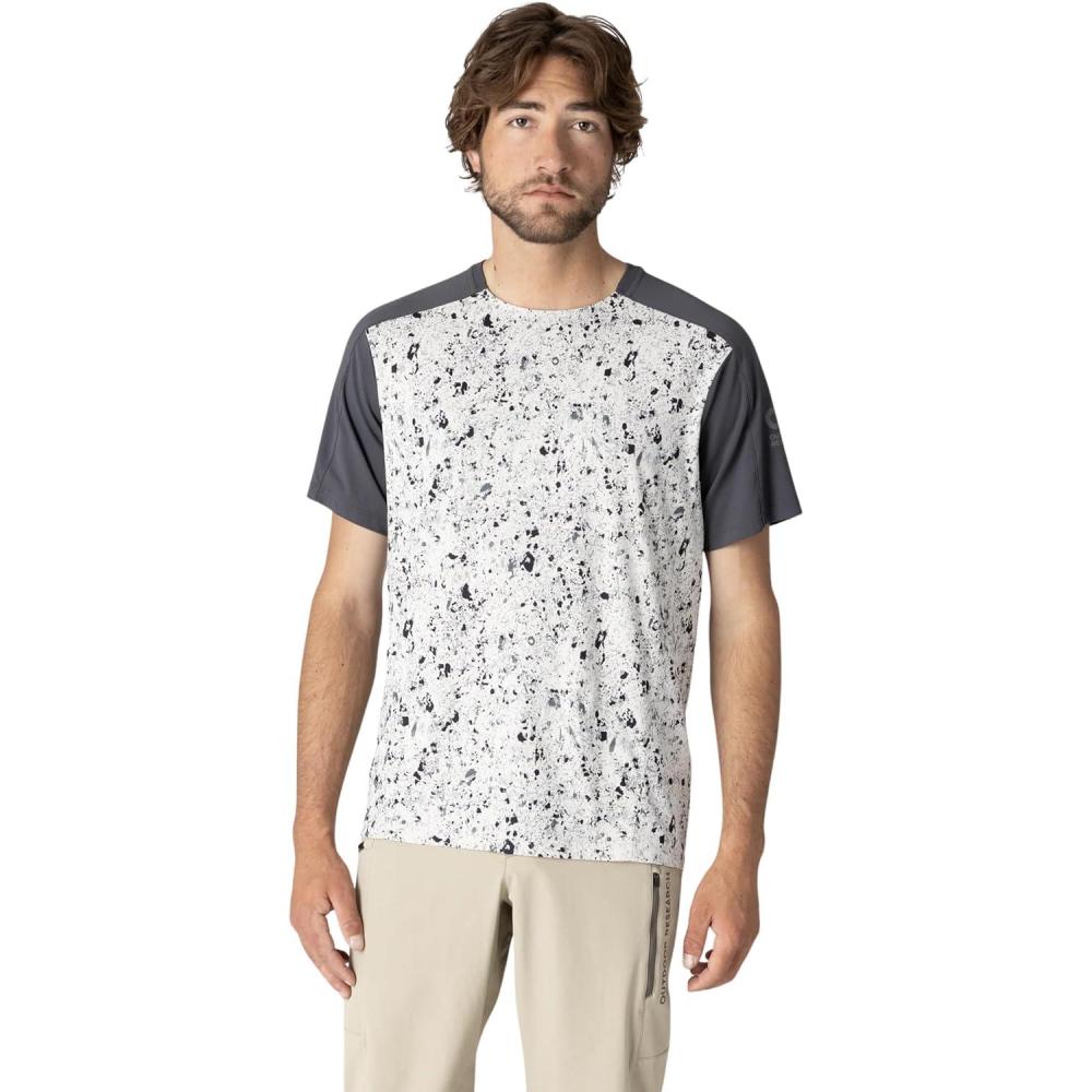 imageOutdoor Research Mens Freewheel MTB Short Sleeve JerseyStormOyster Creekside Print