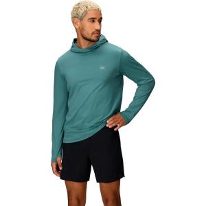 Outdoor Research Men’s ActiveIce Spectrum Sun Hoodie | Self Cooling, Quick Dry, 3 Panel Hood, UPF 50+, Standard Fit(Neptune)