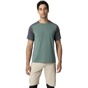Outdoor Research Men’s Freewheel MTB Short Sleeve Jersey(Storm/Malachite)