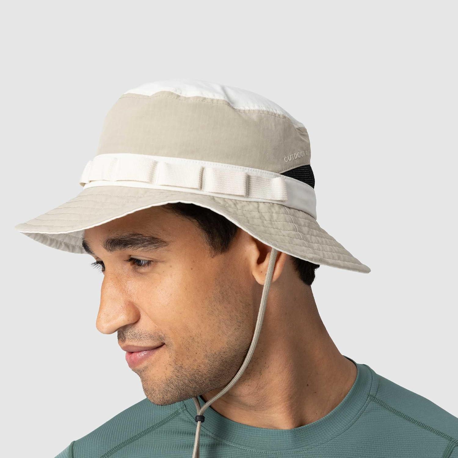 imageOutdoor Research Insect Shield Bucket Hat Lightweight Bug Repellent Hat UPF 50 Sun Protection Breathable Mesh VentingPro KhakiSand
