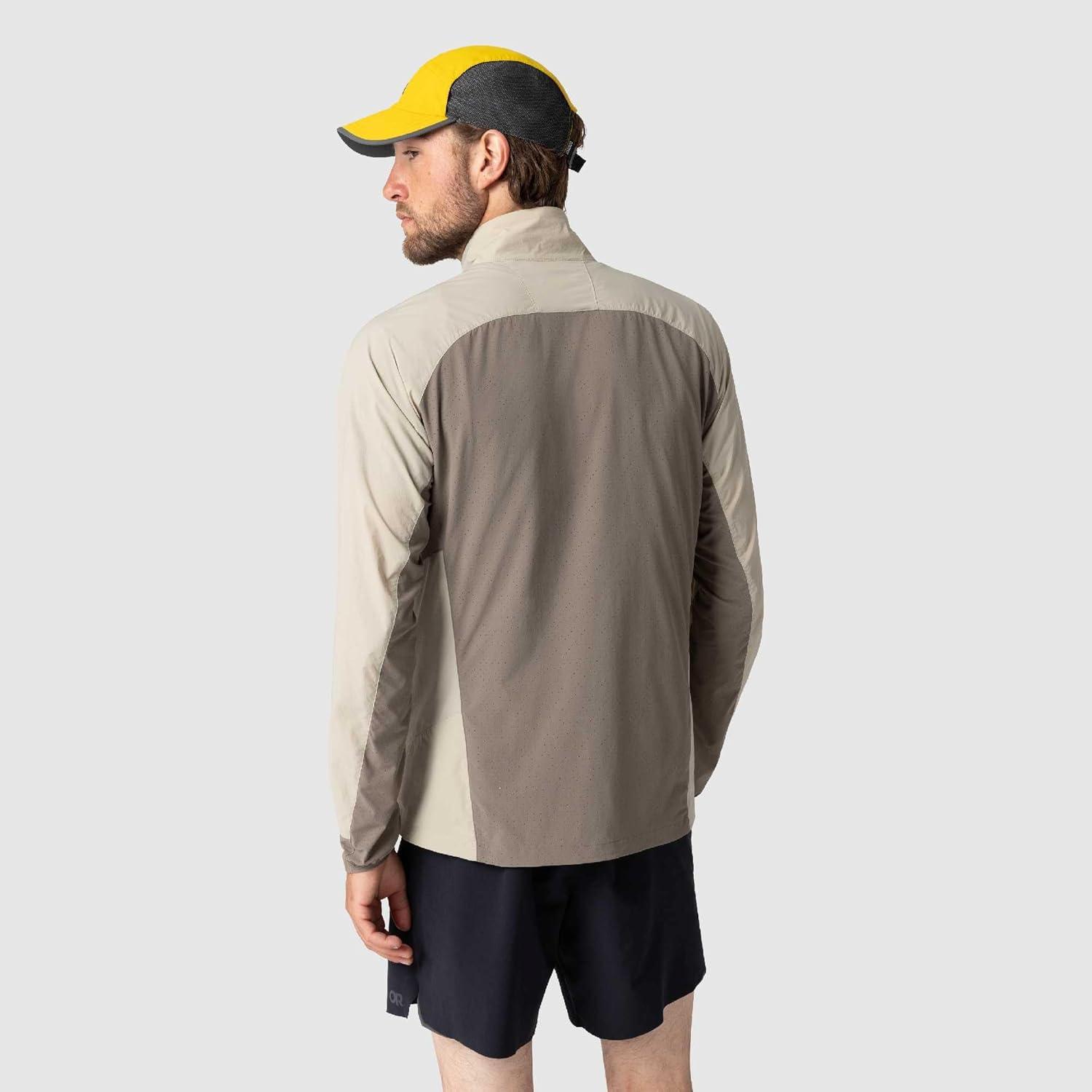 imageOutdoor Research Mens Deviator Wind JacketPro KhakiGravel