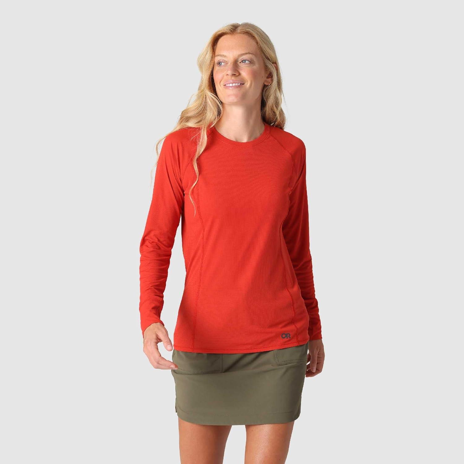 imageOutdoor Research Womens Echo Long Sleeve TeeCardinal
