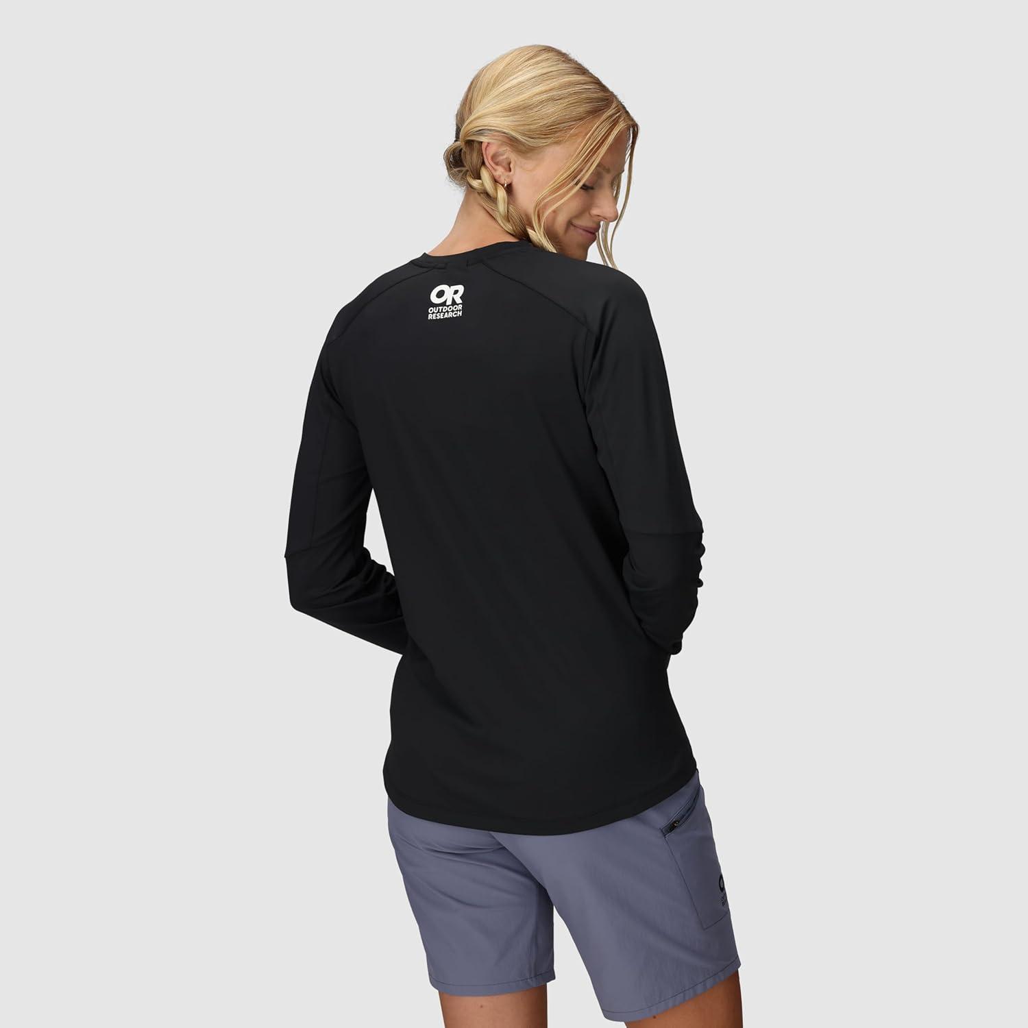 imageOutdoor Research Womens Freewheel MTB Mountain Bike Long Sleeve JerseyBlack