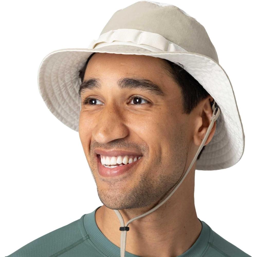 imageOutdoor Research Insect Shield Bucket Hat Lightweight Bug Repellent Hat UPF 50 Sun Protection Breathable Mesh VentingPro KhakiSand