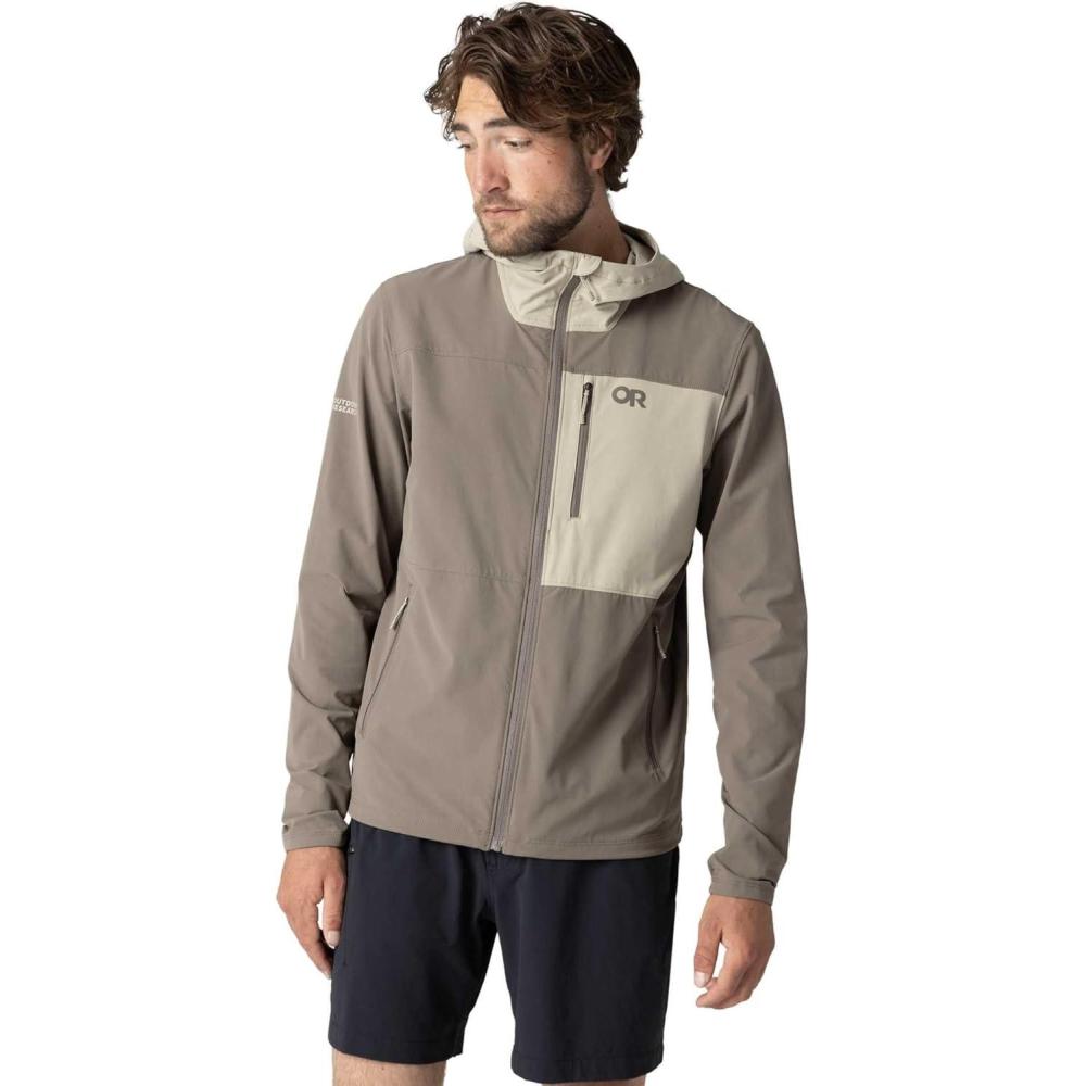 imageOutdoor Research Mens Ferrosi HoodieGravelPro Khaki