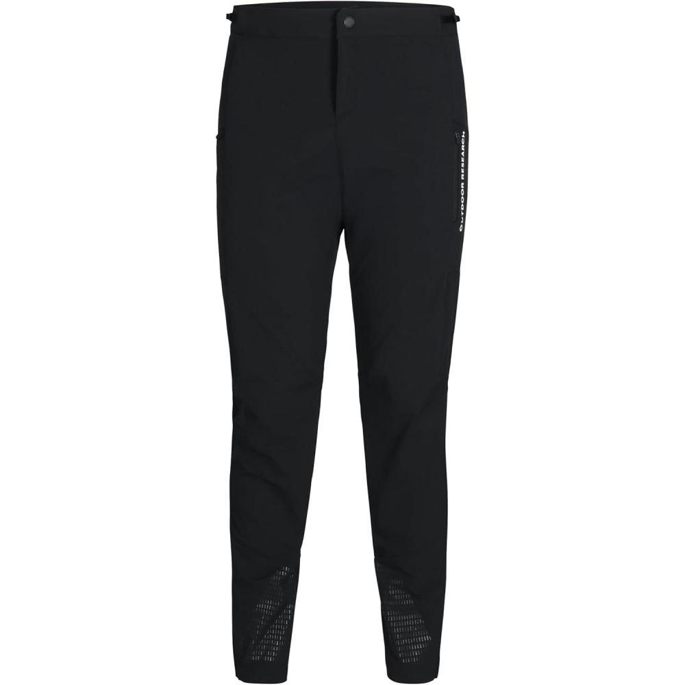imageOutdoor Research Mens Freewheel Ride Biking Pants  Water Wind Abrasion Resistant Quick Drying UPF 50 Trim FitBlack