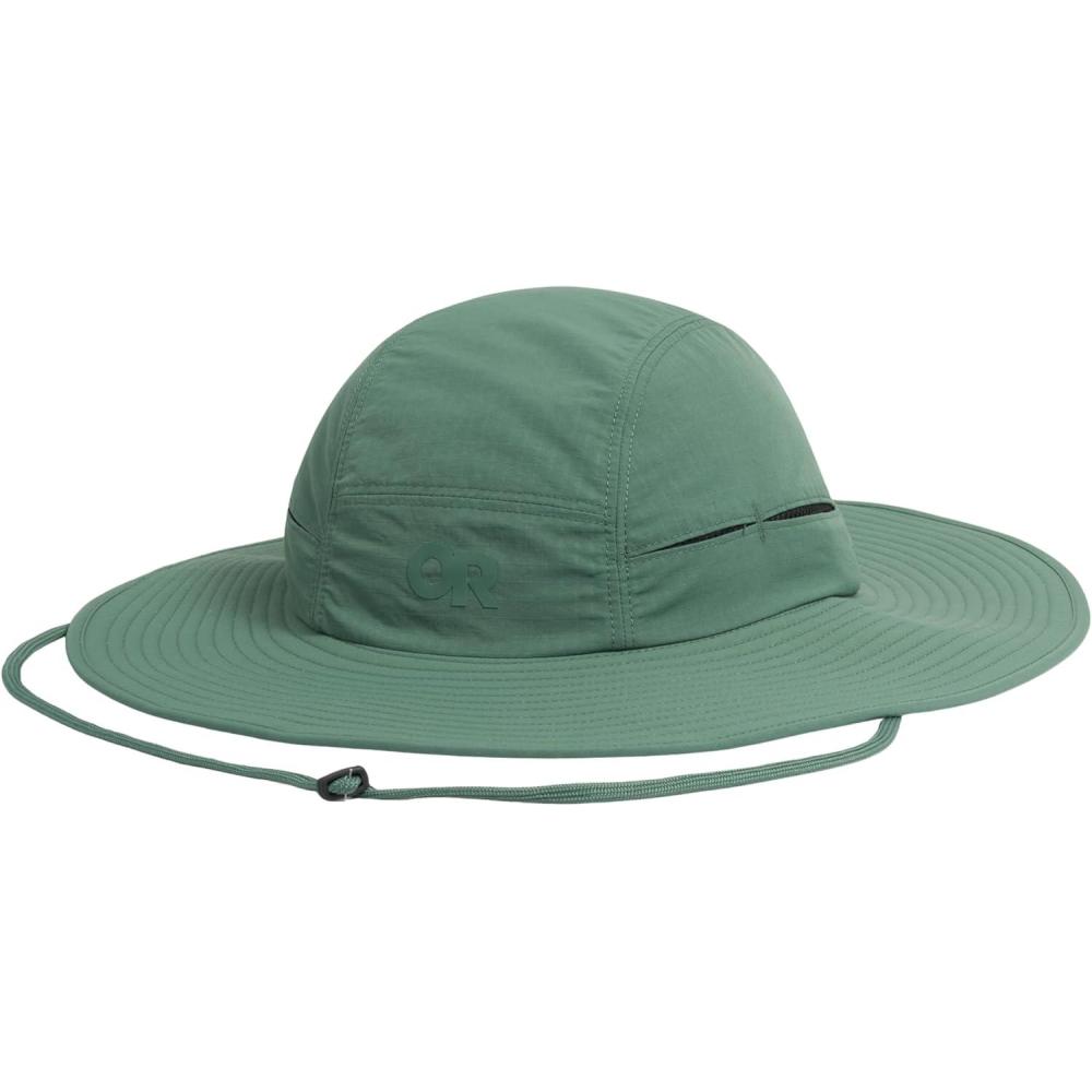 imageOutdoor Research Sunbriolet Sun Hat  UPF 50 Breathable amp MoistureWicking Safari Hiking Hat for Men amp Women SPF HeadwearMalachite