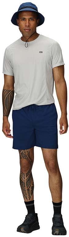 imageOutdoor Research Mens Odyssey Multi Shorts Water Resistant DWR Side amp Back Pockets UPF 50 Standard FitCenote