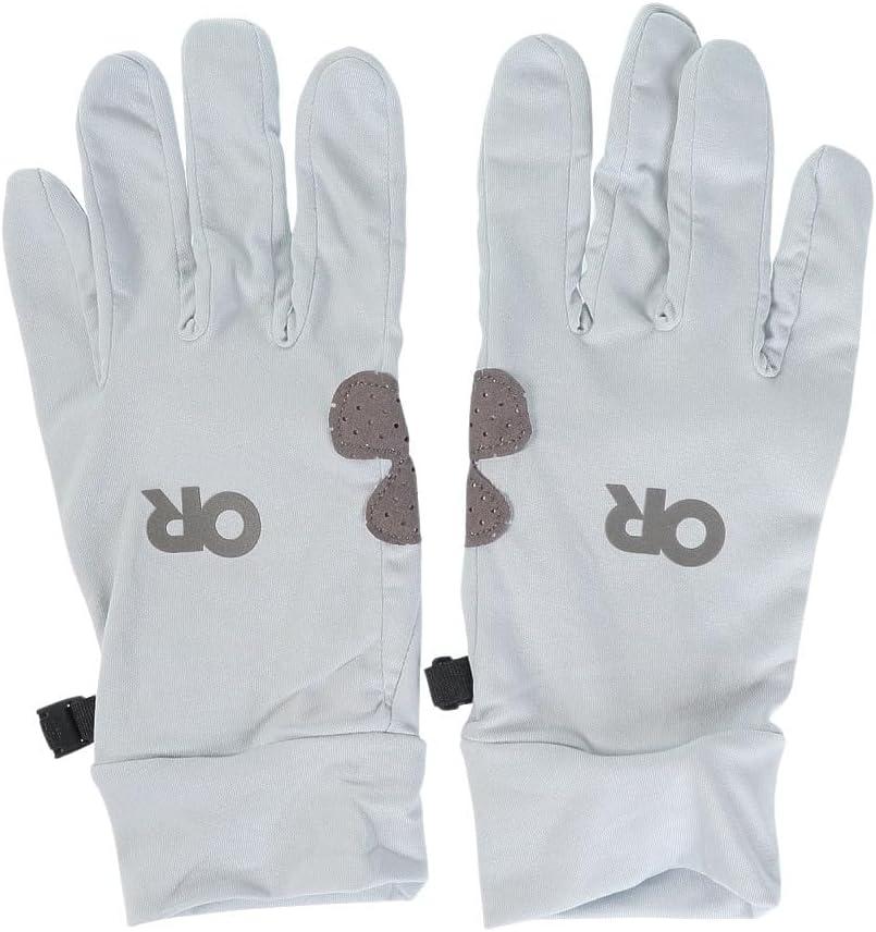 imageOutdoor Research Unisex Activelce Chroma Full Sun Gloves Lightweight amp Breathable UPF 50 Sun Protection GloveTitanium Grey