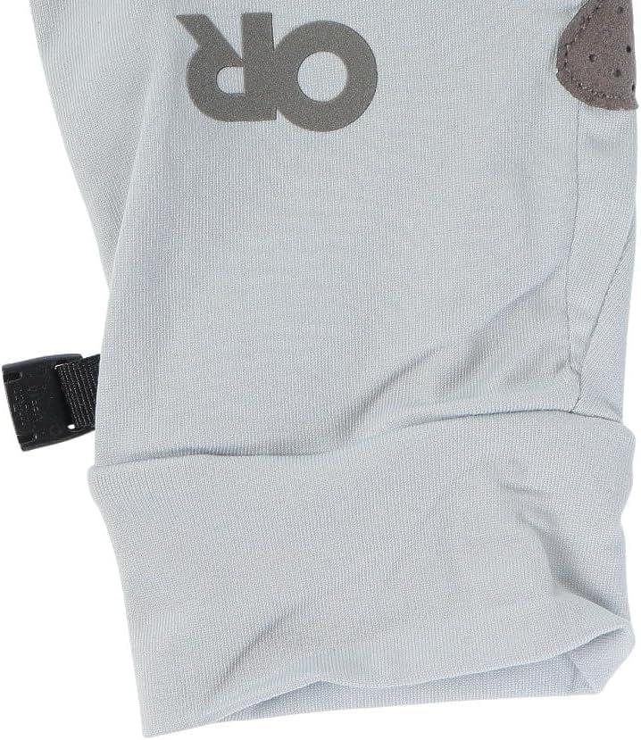 imageOutdoor Research Unisex Activelce Chroma Full Sun Gloves Lightweight amp Breathable UPF 50 Sun Protection GloveTitanium Grey