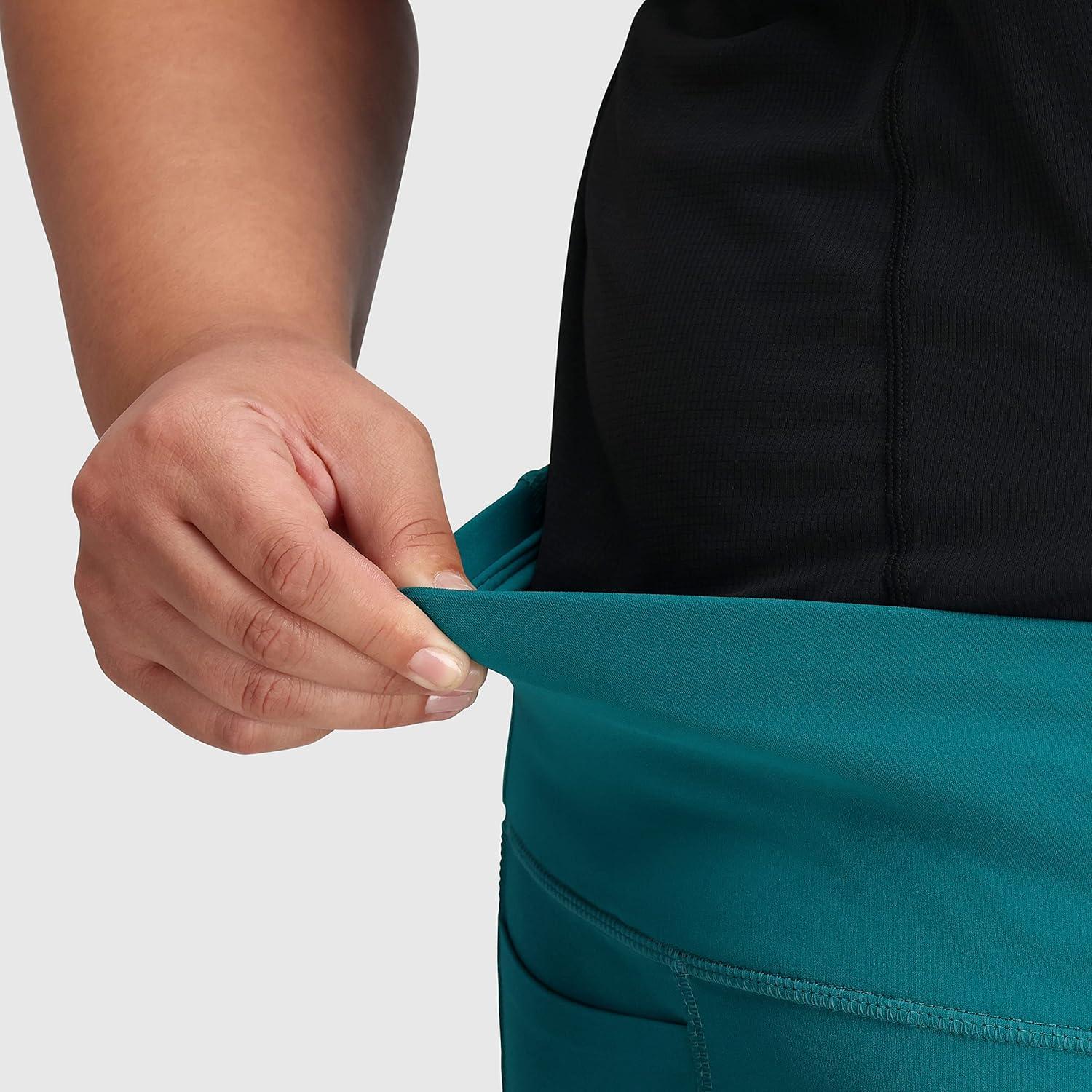 imageOutdoor Research Womens AdVantage Shorts 10 Inseam  High Waist Bike ShortsDeep Lake