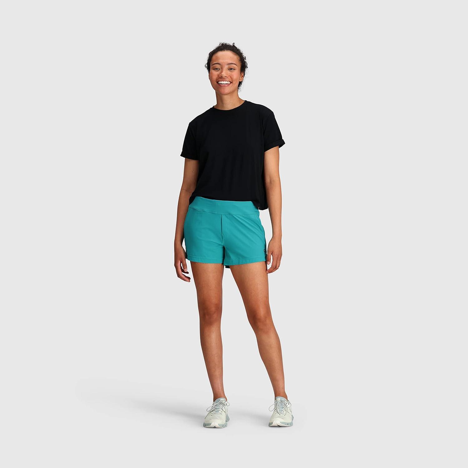 imageOutdoor Research Womens Astro Shorts 35 Inseam Stretch Shorts for WomenTropical