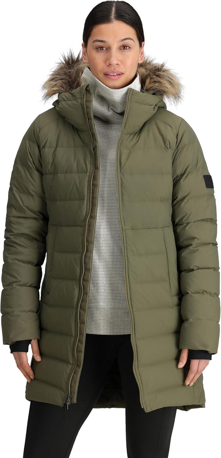 imageOutdoor Research Womens Coze Lux Down ParkaRanger Green