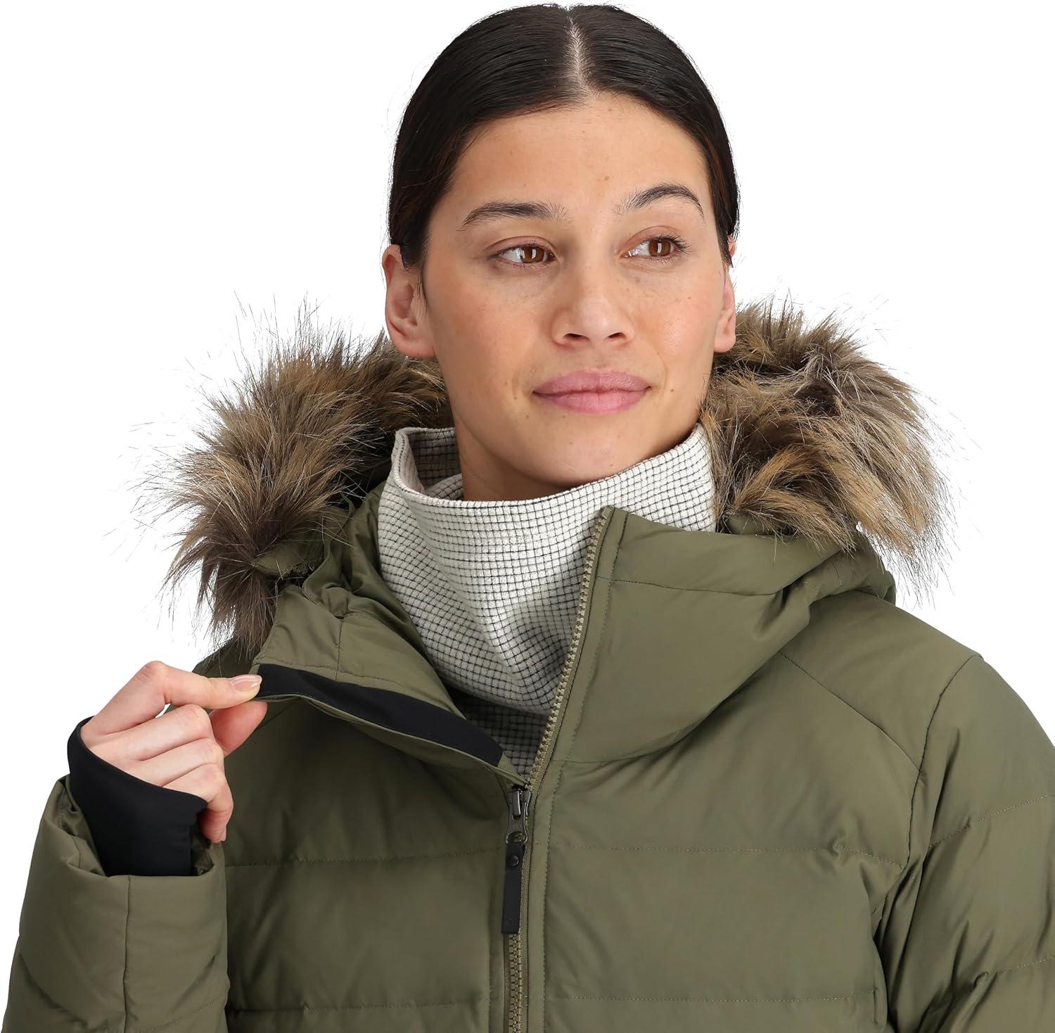 imageOutdoor Research Womens Coze Lux Down ParkaRanger Green