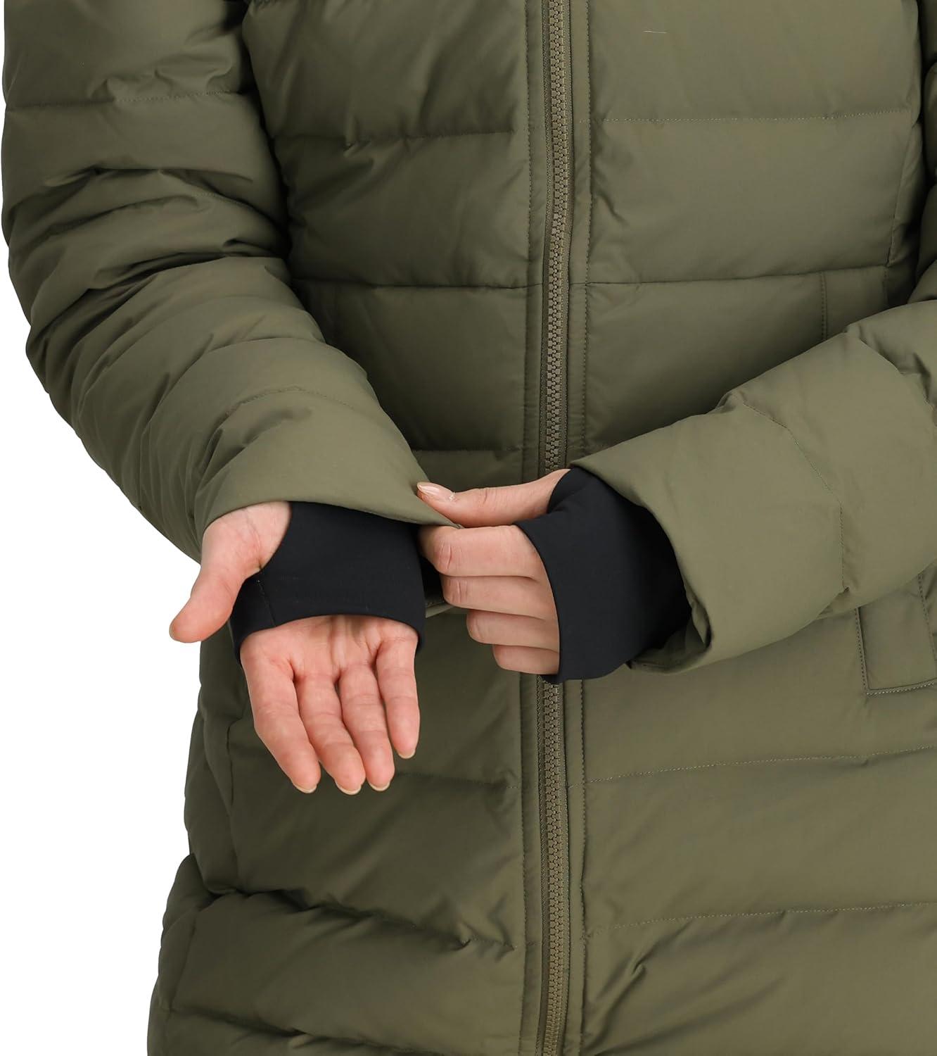 imageOutdoor Research Womens Coze Lux Down ParkaRanger Green