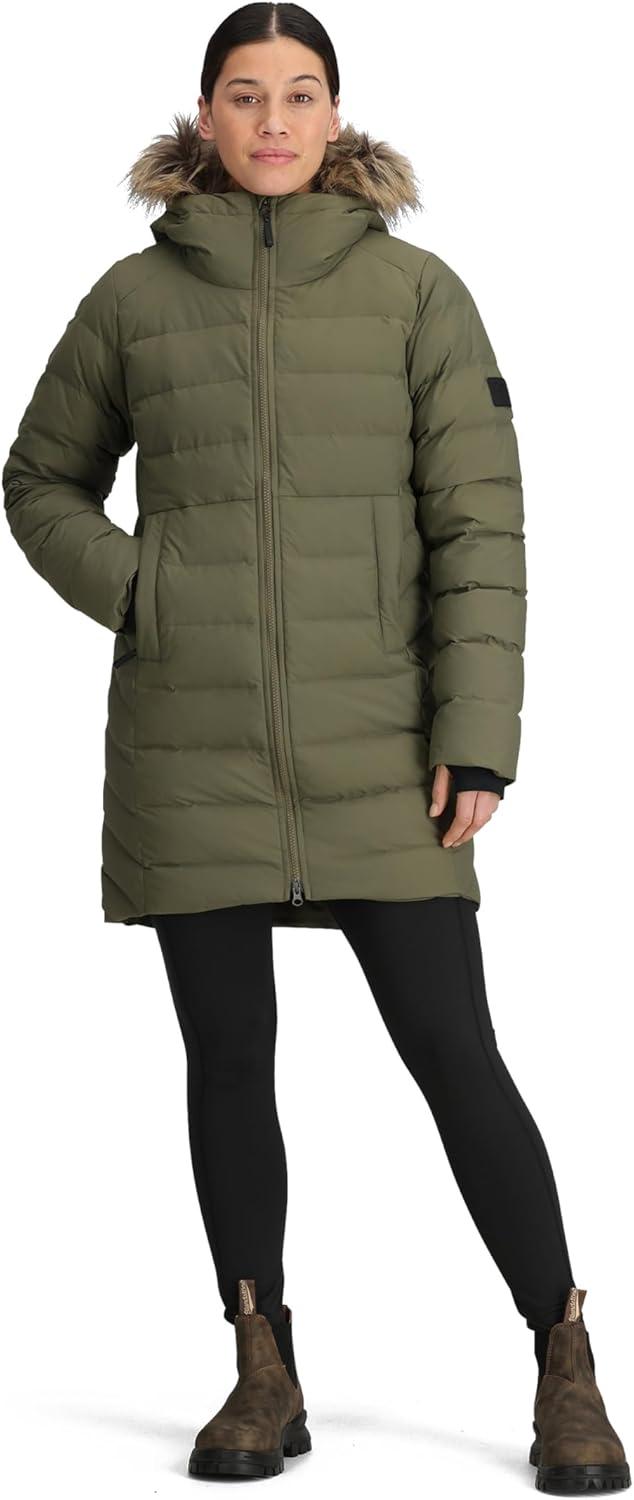 imageOutdoor Research Womens Coze Lux Down ParkaRanger Green