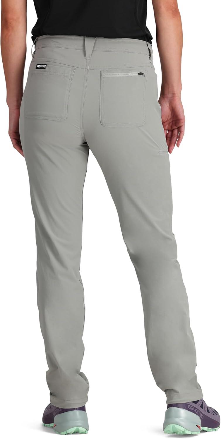 imageOutdoor Research Womens Ferrosi Pants Short Inseam Light Pewter 12