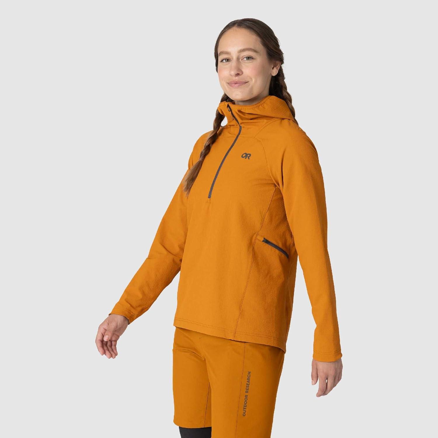 imageOutdoor Research Womens Freewheel Half Zip HoodieSedona