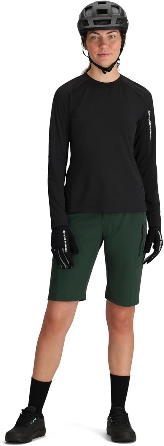 imageOutdoor Research Womens Freewheel Long Sleeve JerseyBlack