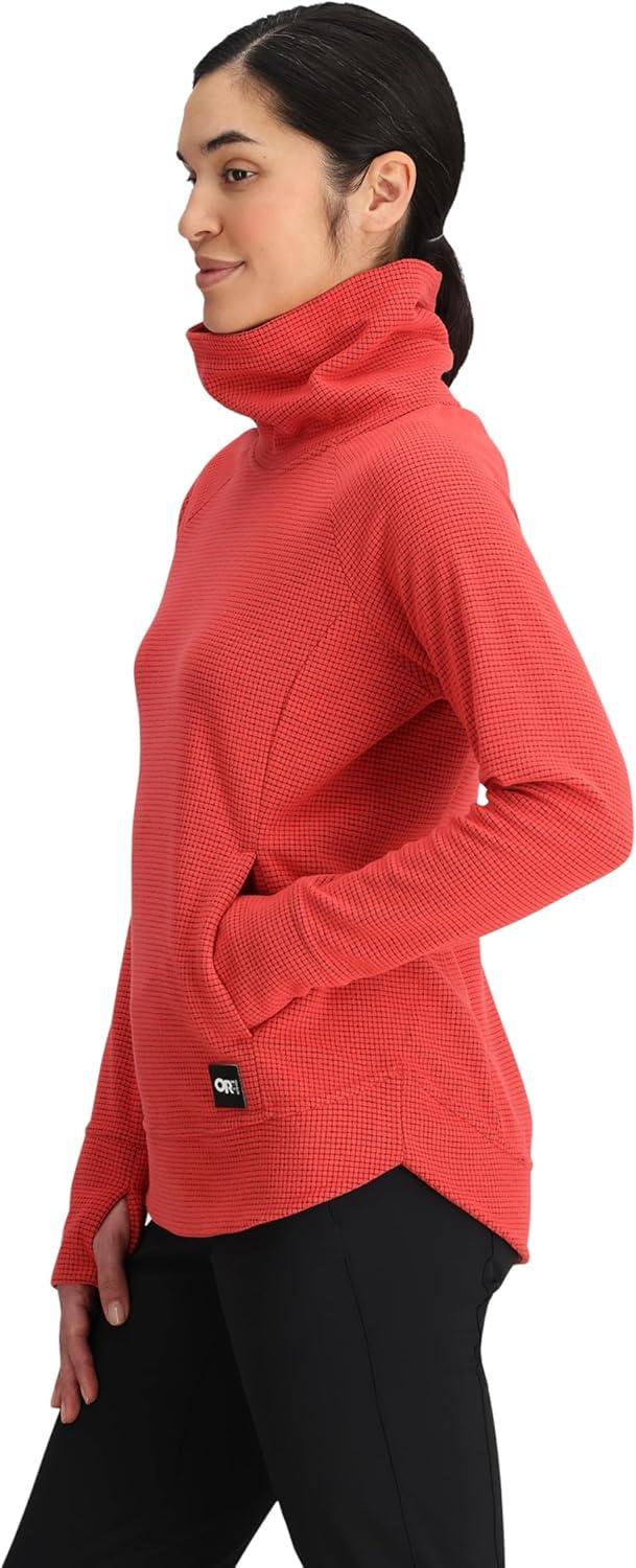 imageOutdoor Research Womens Trail Mix Fleece Cowl PulloverSunrise
