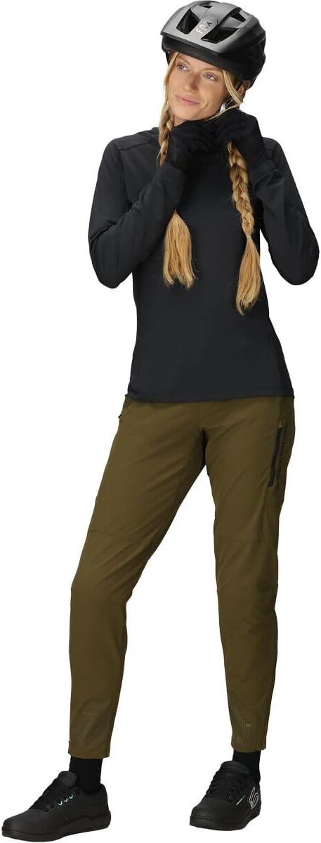imageWomens Freewheel MTB Ride Pants Dark Olive 0