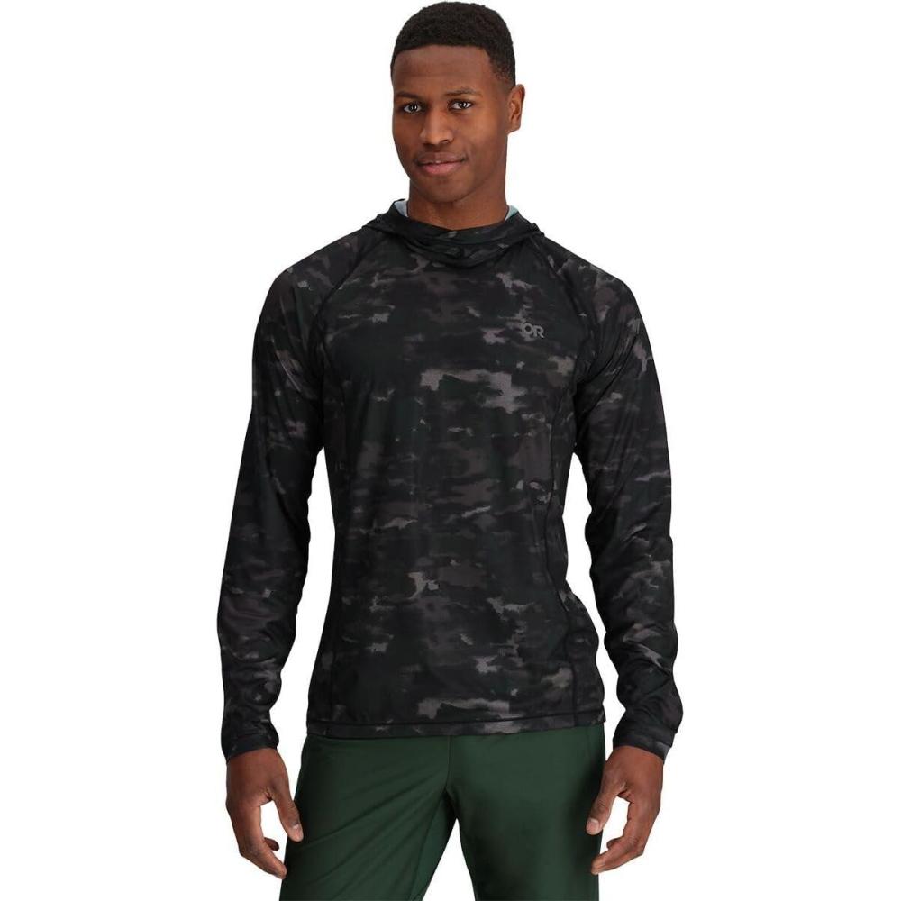 imageOutdoor Research Mens Echo Printed HoodieGrove Camo
