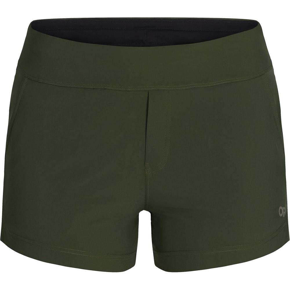 imageOutdoor Research Womens Astro Shorts 35 Inseam Stretch Shorts for WomenVerde
