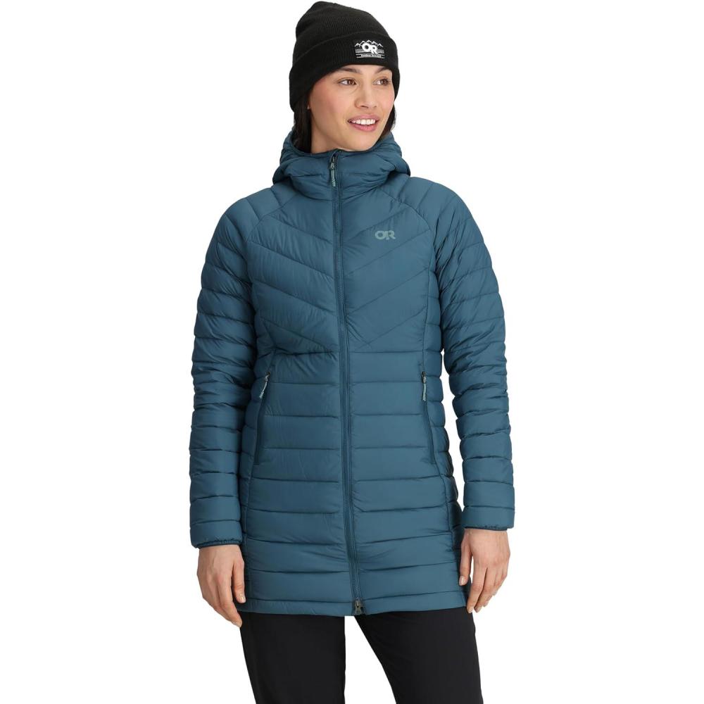 imageOutdoor Research Womens Transcendent Down Parka Water amp Wind Resistant Insulated Lightweight Standard FitHarbor
