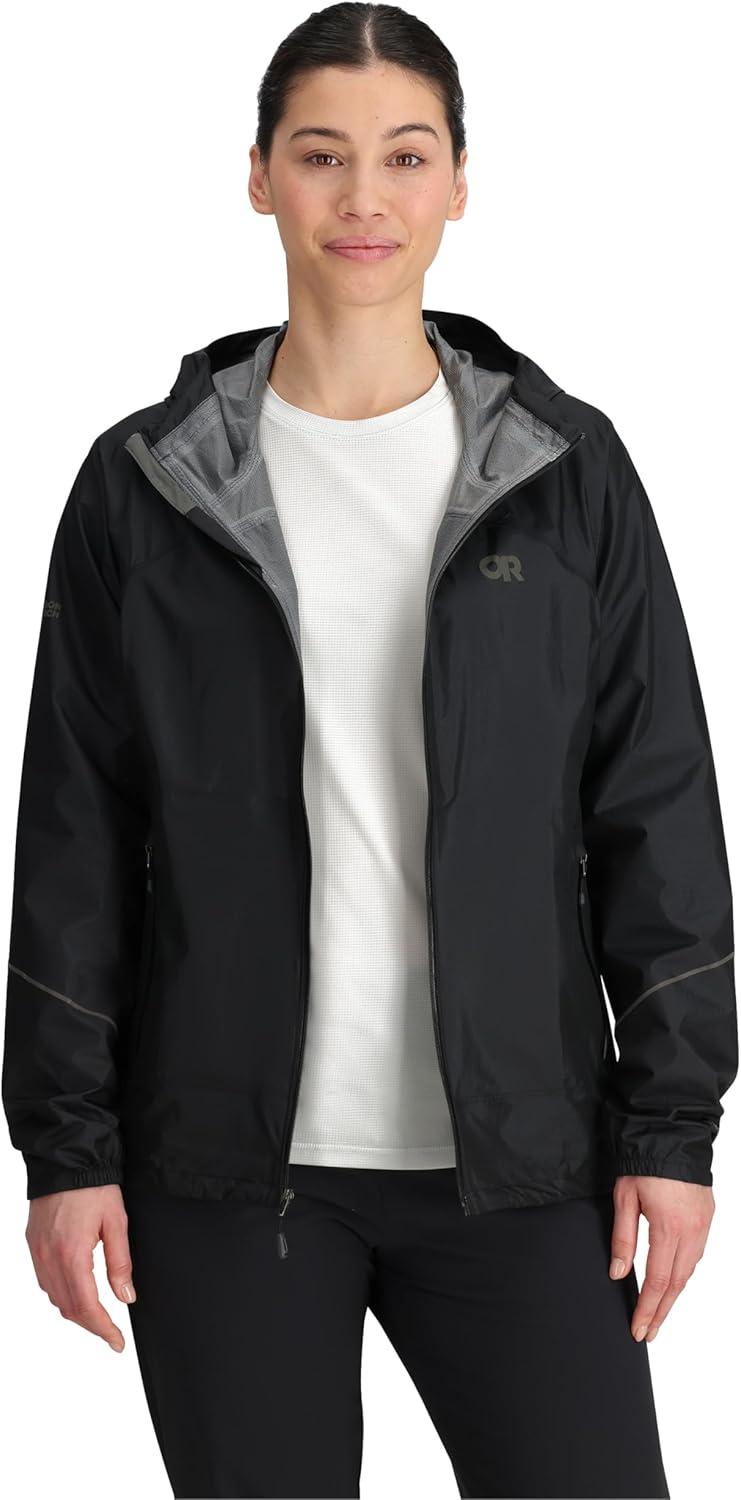 imageOUTDOOR RESEARCH Womens Helium Rain Jacket Waterproof Windproof Breathable Lightweight Durable Standard Fit