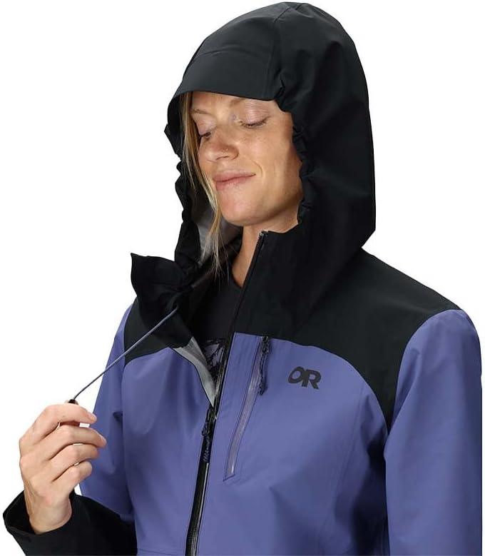 imageOutdoor Research Womens Freewheel MTB Stretch Rain JacketGalacticBlack