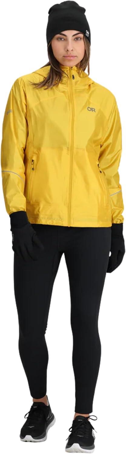 imageOutdoor Research Womens Helium Rain JacketSaffron