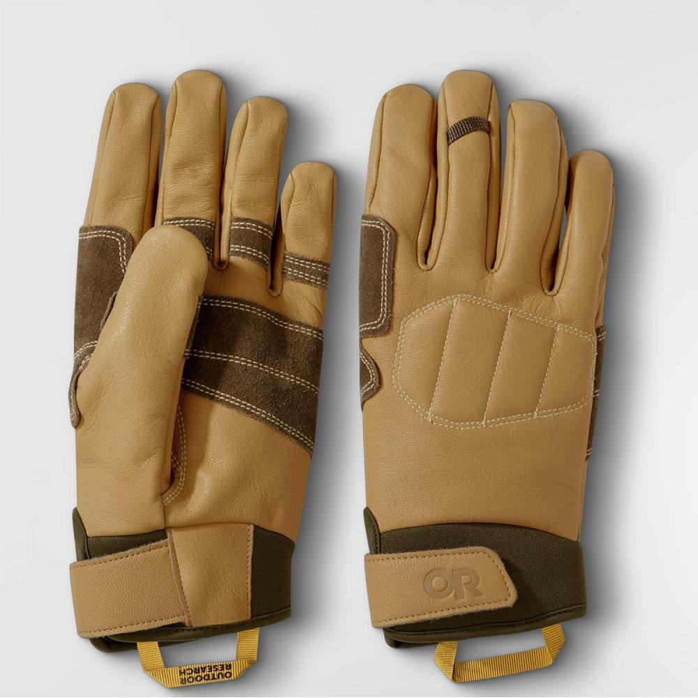 imageLeather Climbing Glove by Outdoor ResearchNatural