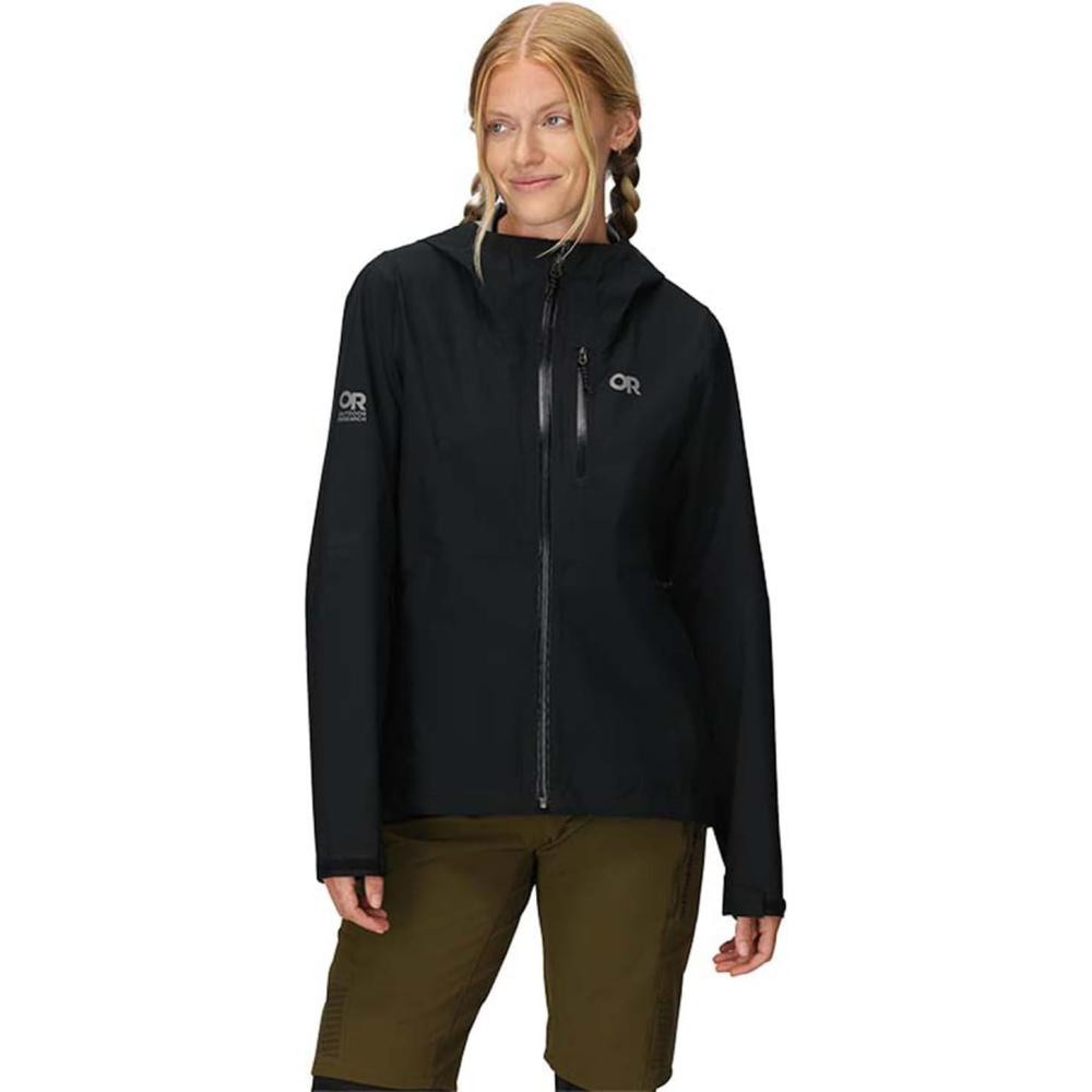 imageOutdoor Research Womens Freewheel MTB Stretch Rain JacketBlack