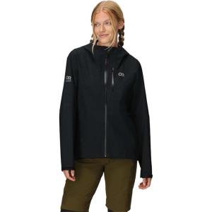 Outdoor Research Women’s Freewheel MTB Stretch Rain Jacket(Black)